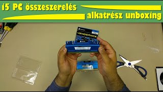 PC alkatrészek kicsomagolása unboxing  2016 jún 21 [upl. by Bergren]