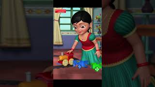 Chiku buku chiku buku railu  Kannada Rhymes amp Kids Train Songs  Infobells kannadarhymes [upl. by Ettelorahc848]