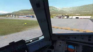 Approach to Tivat LYTV MSFS [upl. by Annazor173]