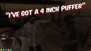 Billy goes fishing for the first time  NOPIXEL 40 [upl. by Yroc]