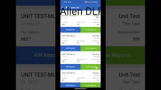 Allen Dlp test series marks Neet [upl. by Cirek]