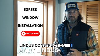 Infinity® from Marvin® Egress Window with Everwood® Interior Installed by Lindus Construction [upl. by Norbert]