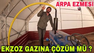 İLK YEM HEYECANIEGZOZ GAZI PROJESİ  İKİ ARABA ARPA KIRDIRDIK [upl. by Atelra859]