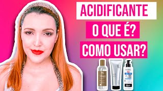 O QUE É ACIDIFICANTE PARA CABELO  PARA QUE SERVE COMO USAR  Desejos de Beleza [upl. by Ahsiki]