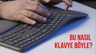 Bu Nasıl Klavye Böyle Logitech Ergo K860 Wireless İş Amaçlı Bölünmüş Klavye İncelemesi [upl. by Anrapa]