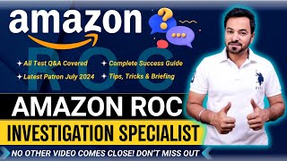 Amazon ROC Assessment Test  Amazon ROC Investigation Specialist Online test [upl. by Lanni]