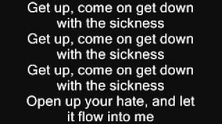 Disturbed  Down With the Sickness Lyrics [upl. by Lekym]