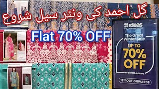 Gul Ahmed 70 OFF Great Winter Sale 2023 [upl. by Yelhs143]