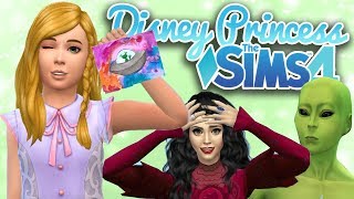 Secret Alien Encounter 👽  Ep 25  Sims 4 Disney Princess Challenge [upl. by Kama490]