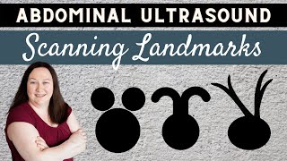 Abdominal Ultrasound  Scanning Landmarks  Sonographyminutes [upl. by Netsreik]