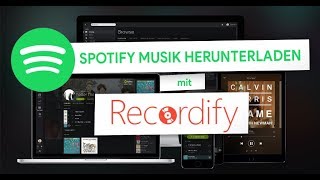 Kostenlos amp Einfach Musik von Spotify herunterladenaufnehmen  Recordify Tutorial [upl. by Kenzie]