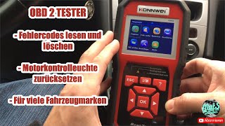 OBD IIEOBD Lesegerät Konnwei KW 850 [upl. by Morganne878]