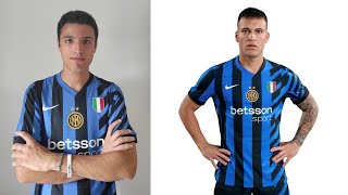 ANNUNCIATA LA NUOVA MAGLIA DELLINTER 20242025😍👕 ANDIAMO A COMPRARLA🖤💙 [upl. by Annairda]