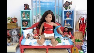 American Girl Doll Moana Bedroom [upl. by Araiek]