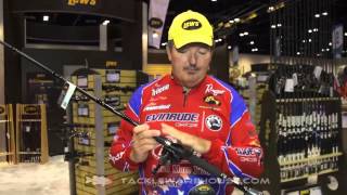 Lews David Fritts Palmer and Perfect Cranking Rods with David Fritts  ICAST 2014 [upl. by Eamaj736]