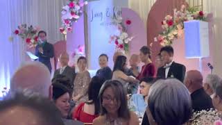 2023May LongampKay Wedding Introduction of Wedding party amp New Couple [upl. by Enait]