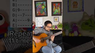 Weird fishes  arpeggi guitar tutorial radiohead [upl. by Aletta]