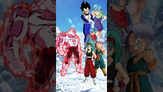 Jiren Vs Vegeta Family dragonballsuper dbz dragonball goku [upl. by Wilow]