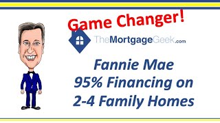 Fannie Mae 95 Financing on 24 Family Homes [upl. by Enylhsa]