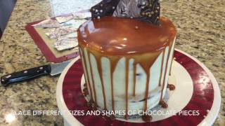 Salted Caramel Drip Cake [upl. by Murdock]