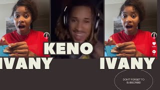 IVANY SHOW UP AT KENO HOUSE AT 4 am IN THE MORNING JUST FOR HEADPHONES 🤣 ivany keno jamaican [upl. by Azrim]