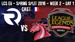 Origen vs UOL  LCS EU 2016  Spring Split  Week 2  Day 1  FR [upl. by Syck]