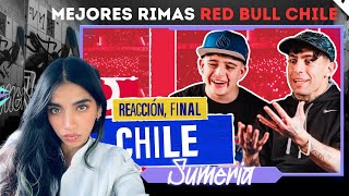 EL MENOR Y TEOREMA REACCIONAN A LAS MEJORES RIMAS DE RED BULL CHILE 2024 🌶️ [upl. by Enilatan]