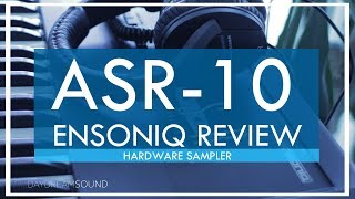 ASR10 Sampler Review by Ensoniq  Advanced Sampling Recorder [upl. by Kitti]