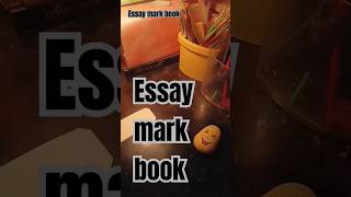 Essay mark book youtubeshorts alshorts easydrawing [upl. by Lindner]