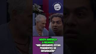 Arath amenaza a Ricardo dice que su nombre es marca registrada [upl. by Cletis876]