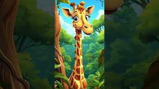 Giraffe Cartoon Animation shorts youtubeshorts viralshort cartoon giraffe [upl. by Mcneil503]