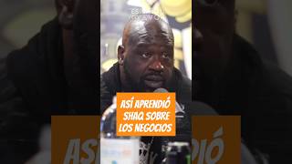 ¿Dónde aprendió SHAQ sobre negocios shaq nba negocios español motivacion shorts [upl. by Ardnahc]