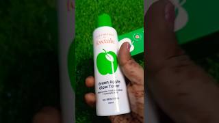 Foxtale toner foxtale greenapple toner meredholna review skincareproduct shorts newsong [upl. by Baird]