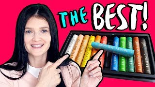 BEST OIL PASTELS TO BUY 🎨 Mungyo Gallery Artists Brand Review [upl. by Tecil]