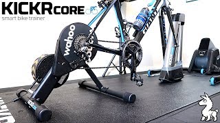 Wahoo Kickr CORE Smart Trainer Details  Unboxing  Setup  Ride Review [upl. by Jehanna]