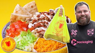 The Halal Guys  Legendary NYC Street Food  Food Review Club [upl. by Leiria]