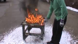 Aqueous Fire Fighting Foam [upl. by Nodrog]