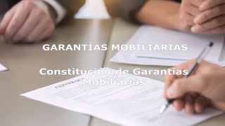 Constitución de Garantía Mobiliaria  Guatemala [upl. by Airat]