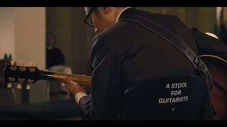 quot A stool for guitarists quot Hirofumi Asaba amp Nobuyuki Yano plays at Fritz Hansen Tokyo [upl. by Nilcaj]