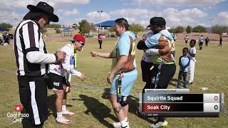 🚩🏈 Squirtle Squad vs Soak City Coed Flag Football Game 2014 [upl. by Ottilie307]