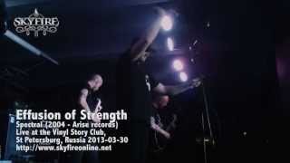 SKYFIRE Effusion of Strength Live Vinyl Story Club St Petersburg 20130330 [upl. by Roley]