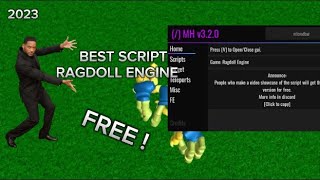 Best free script for quot Ragdoll Engine quot PASTEBIN 2023 [upl. by Ademordna]