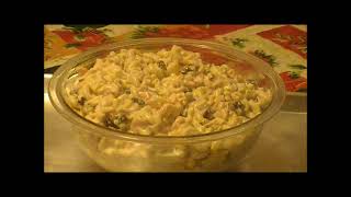 MACARONI CHICKEN SALAD [upl. by Aonian944]