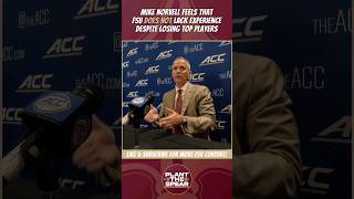 Norvell on the misconception that FSU isnt an experienced team despite losing top producers noles [upl. by Corrina]