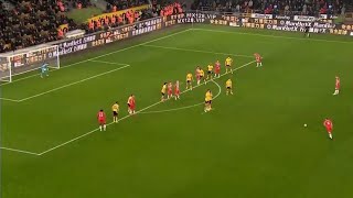 WardProwse LONGRANGE FREEKICK goal vs Wolves [upl. by Hollinger]