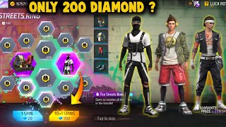 FREE FIRE NEW STREETS RING EVENT  FREE FIRE NEW EVENT BREAKDANCER BUNDLE RETURN  GARENA FREE FIRE [upl. by Salomo]