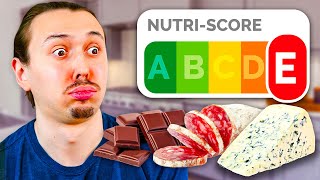 Je mange que du Nutriscore E pendant 24h [upl. by Rika]