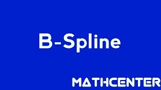 BSpline [upl. by Naujd567]