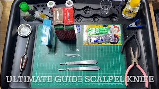 Introduction To The Scalpel Knife  Scale Modellers Guide To Model Knives [upl. by Adlin]