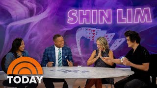 See Shin Lim amaze TODAY cohosts with live playing card illusion [upl. by Bulley]